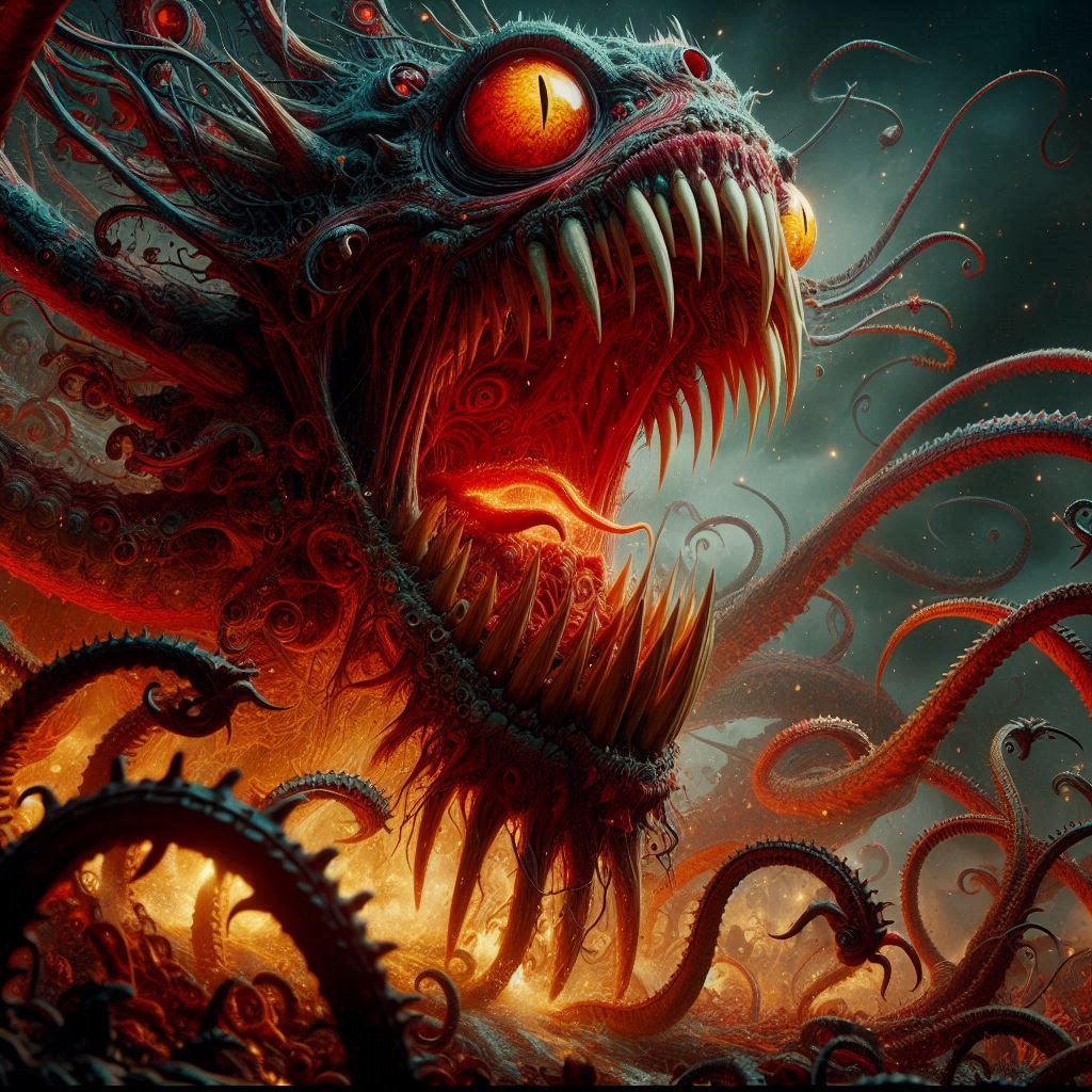 The scream of annihilation