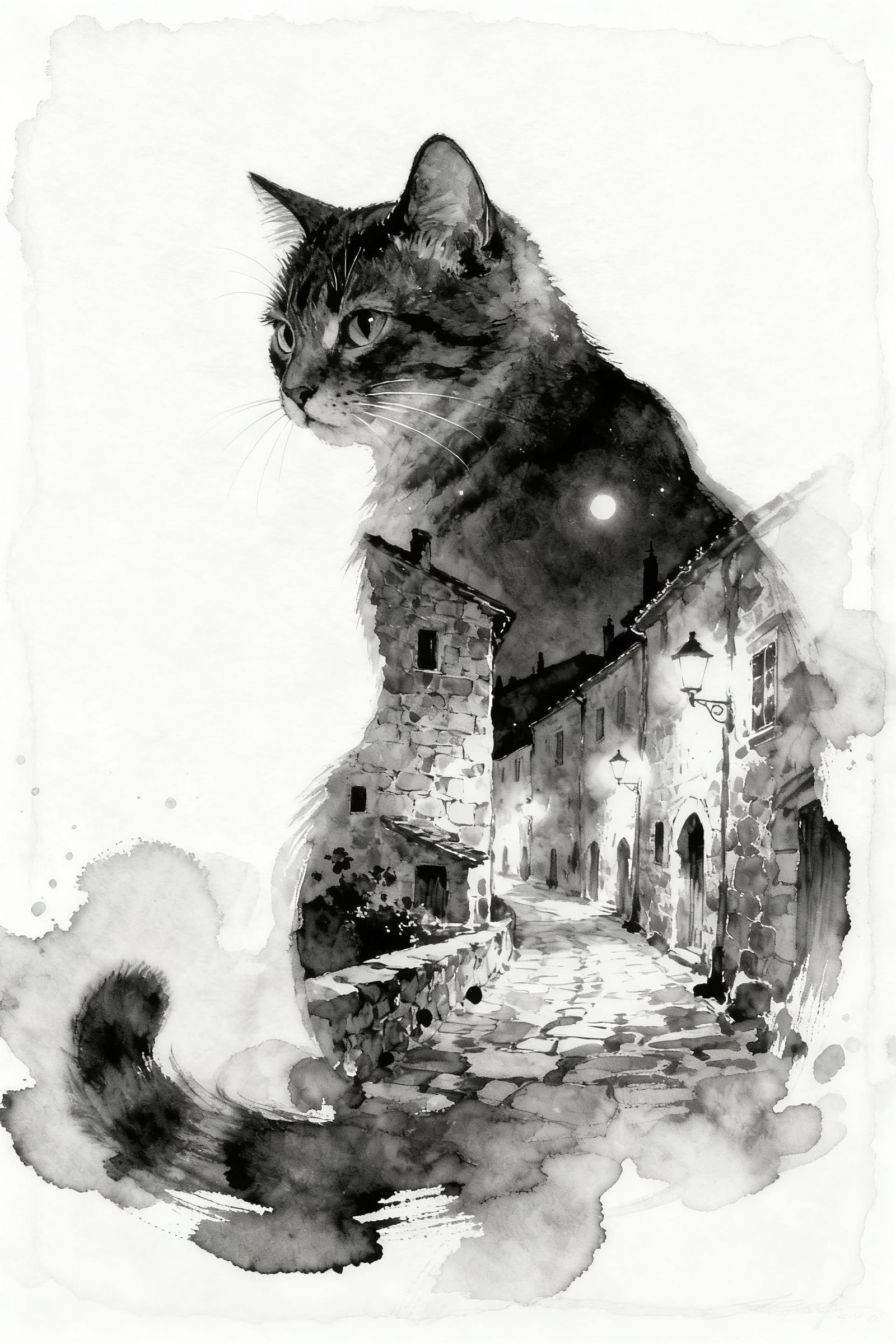 At night   by @Lourse 