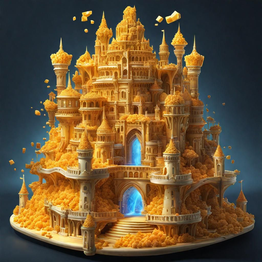 Cheese Castle  by @CegoMetal