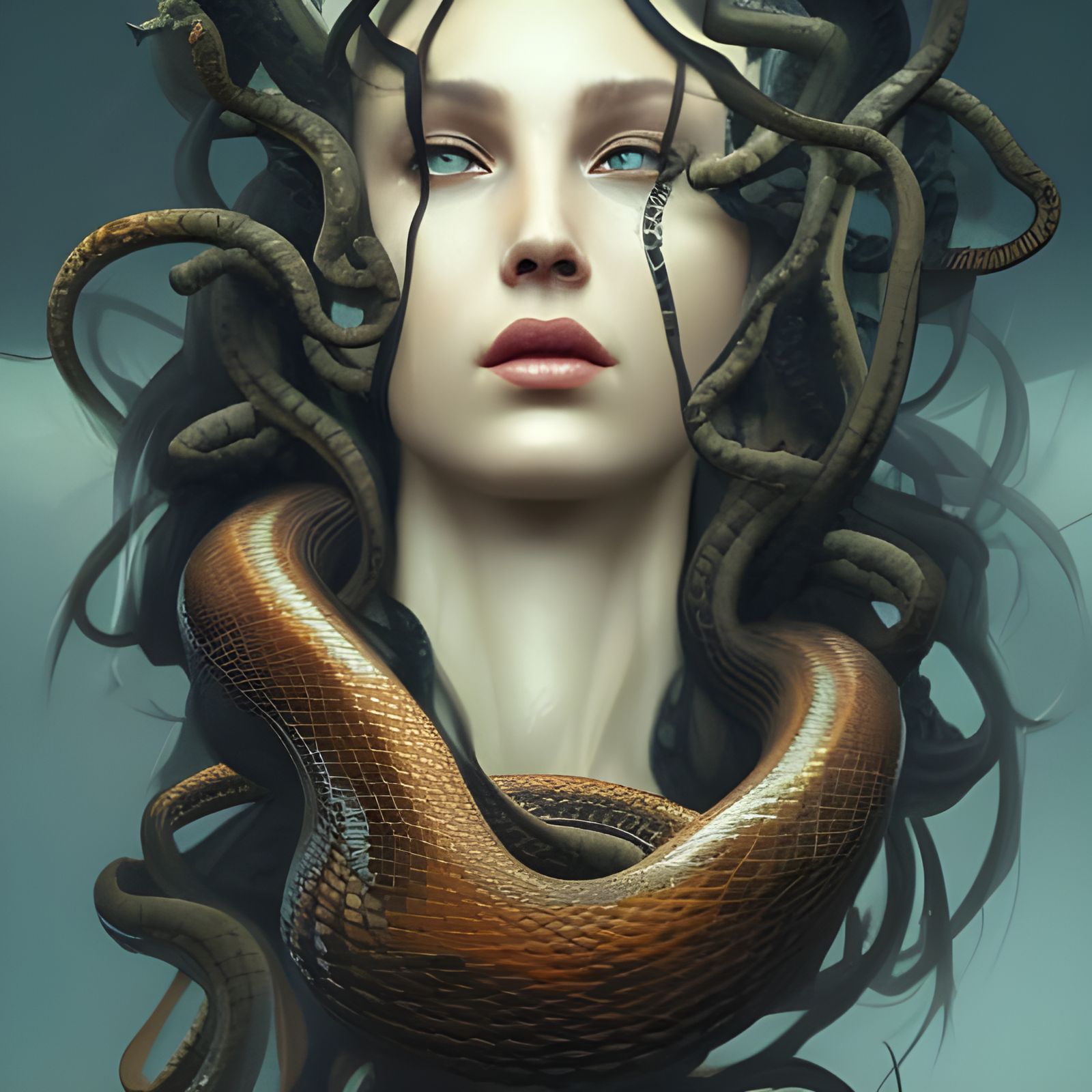 Gorgon 1 - AI Generated Artwork - NightCafe Creator