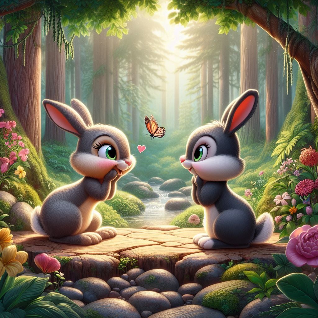 Thumper and Miss Bunny