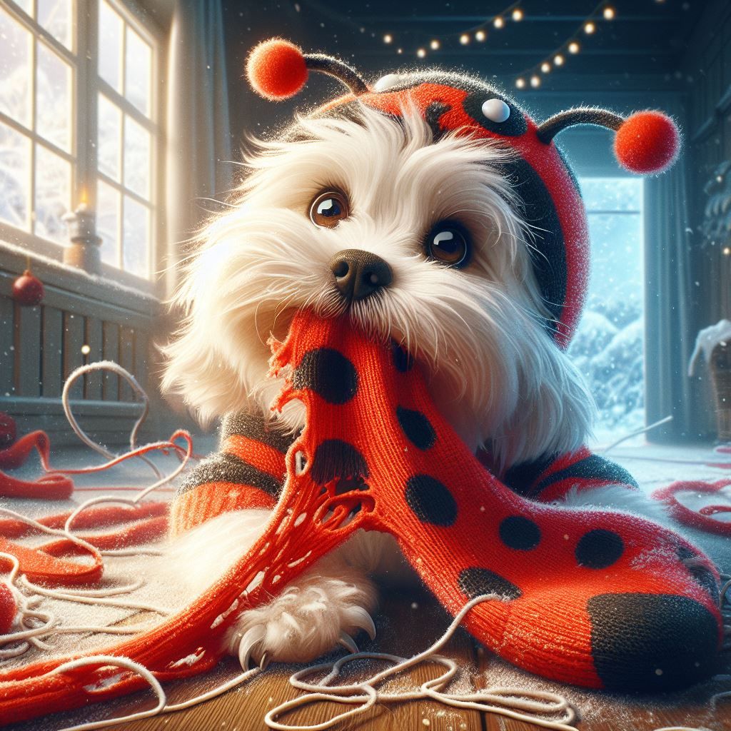 Liza has a issue with socks..