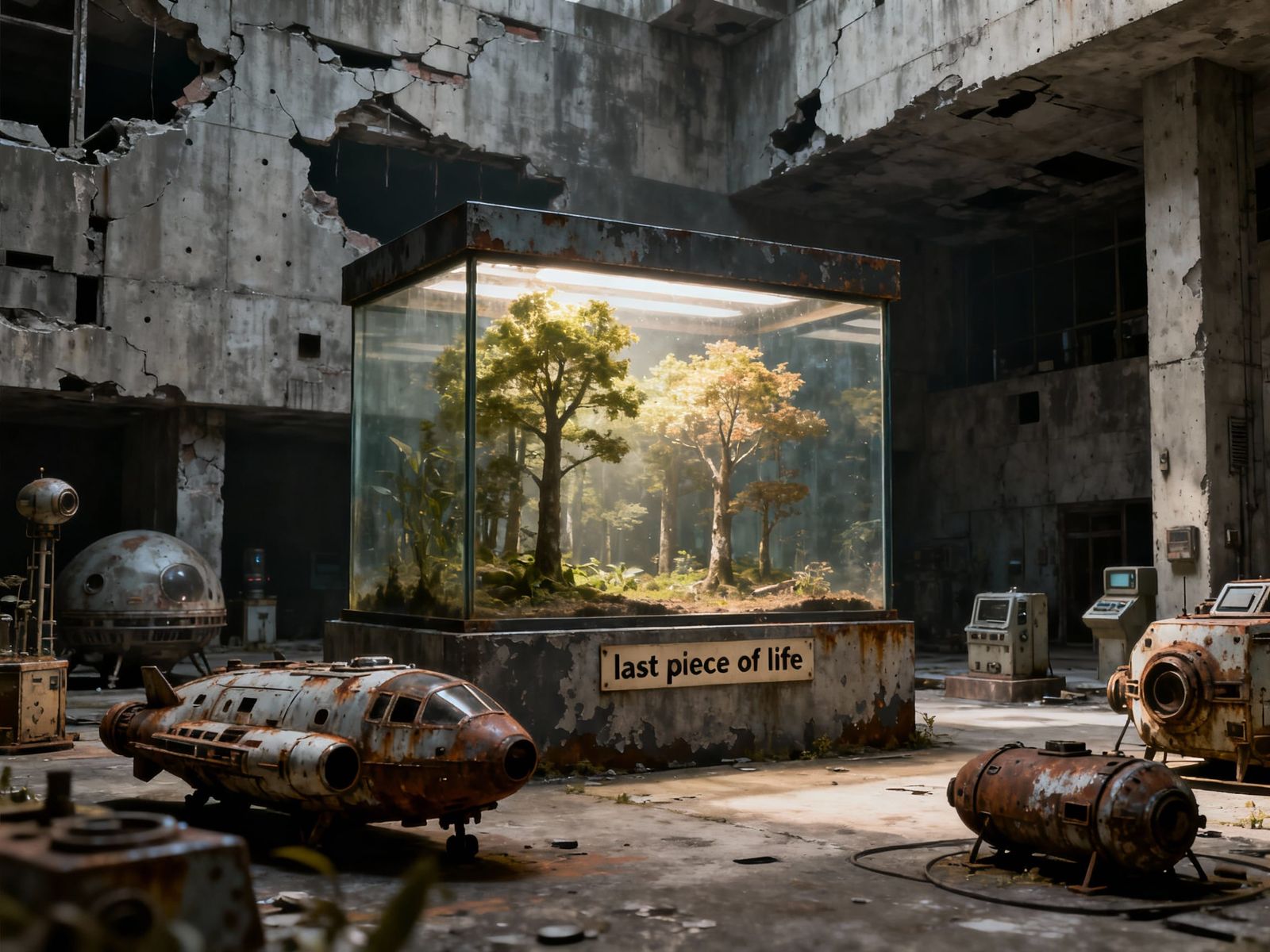 They took all the trees, and put them in a tree museum  by @Eric