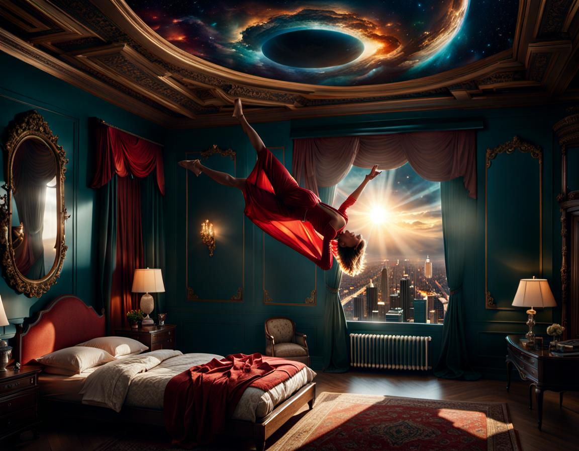 Levitation  by @DeliaPeabody