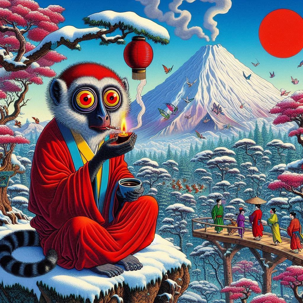 Smoking Like Mt Fuji