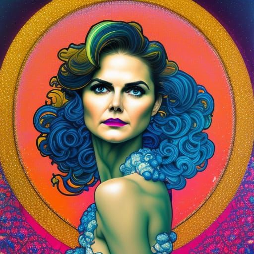 Keri Russell - AI Generated Artwork - NightCafe Creator