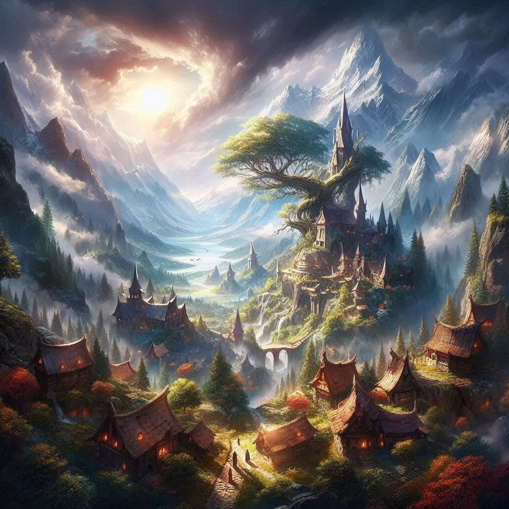 Fantasy paysage