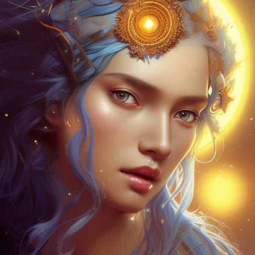 Lisuga Goddess Of The Stars #4 (PH) - AI Generated Artwork - NightCafe ...