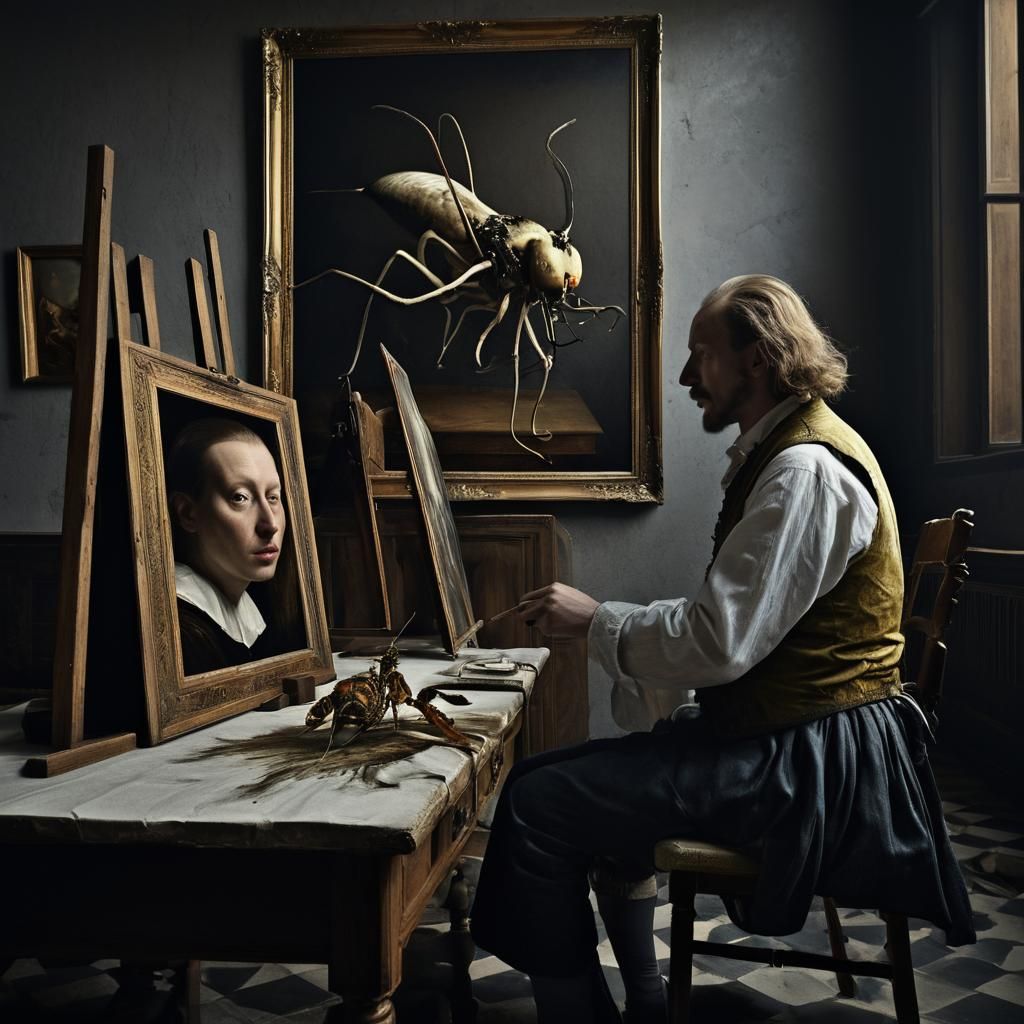 More awesome painting skills...