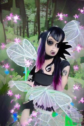 Fairy goth. anime