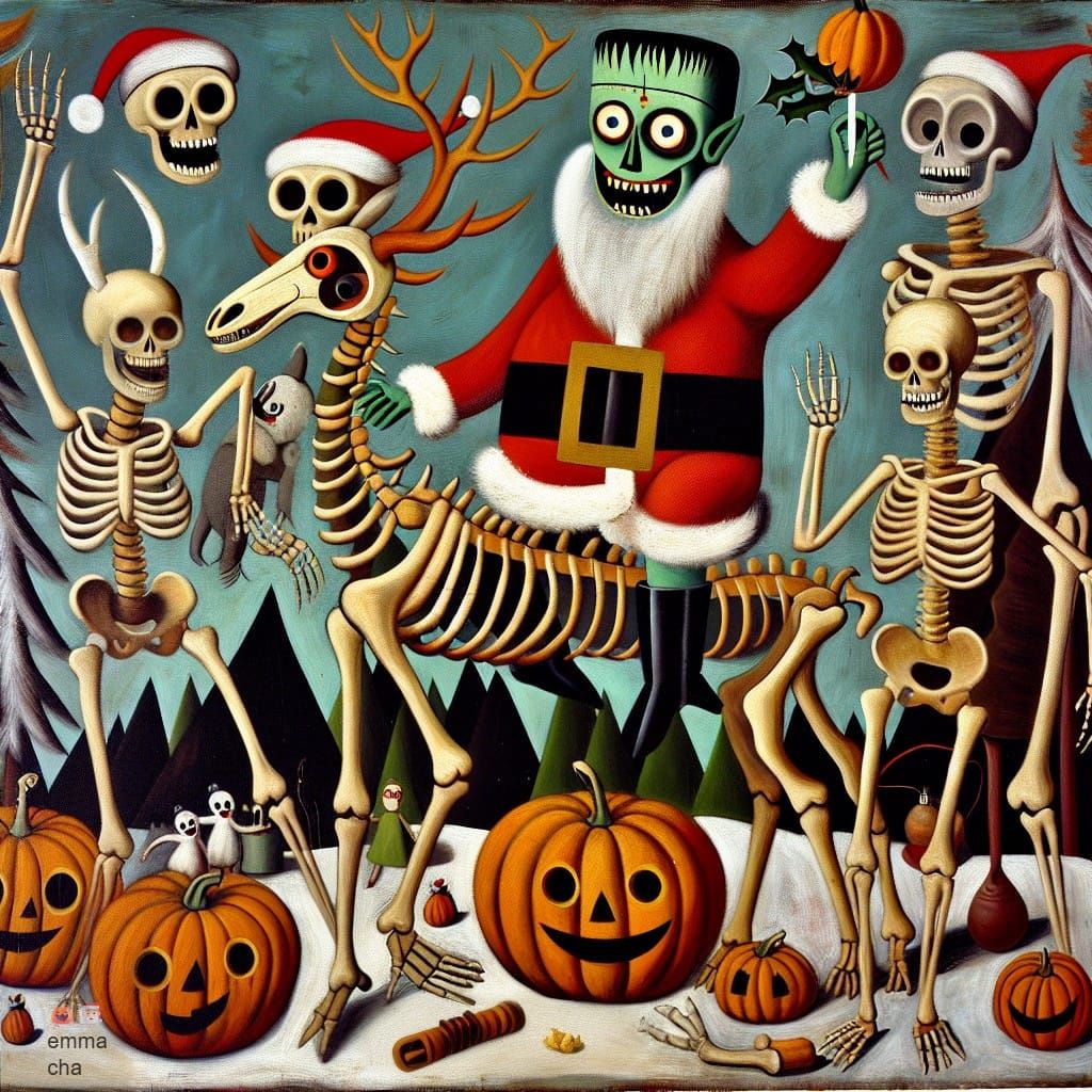 Spooky Santa: A Halloween-Christmas Tale