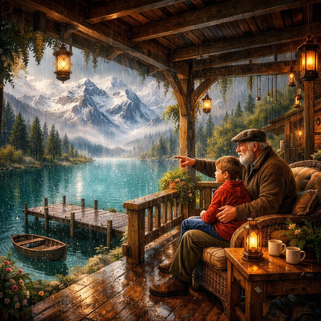 Gentle Rain  by @Sonia