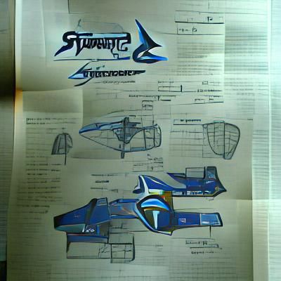 Stormracer VII; blueprints page 2