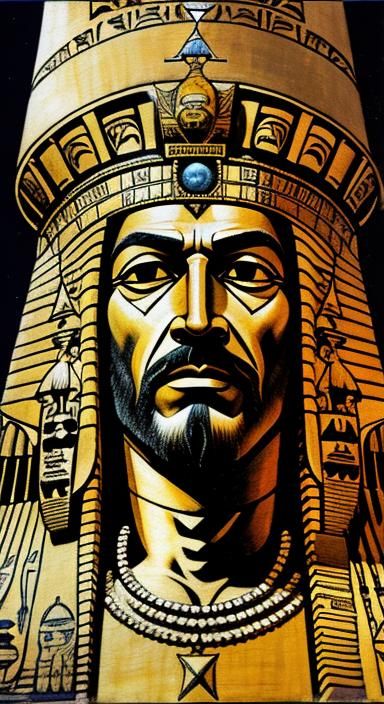 Serapis Bey, magician and High Priest of Atlantis