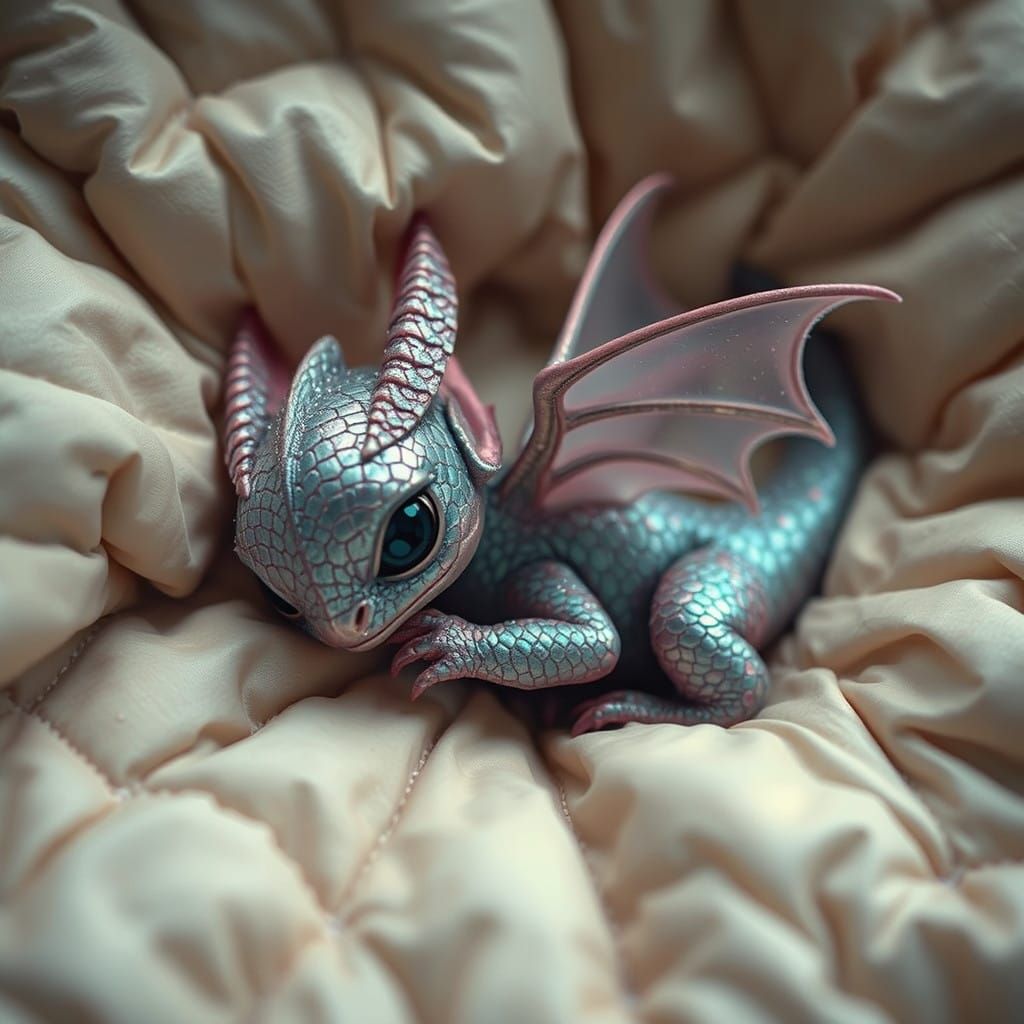 Baby Dragon  by @Dragonfly Rain