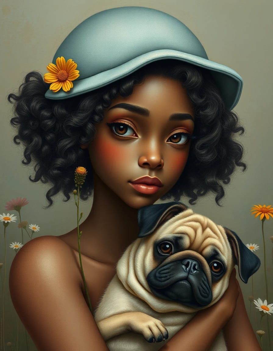 The Puggy Woman 😁😸