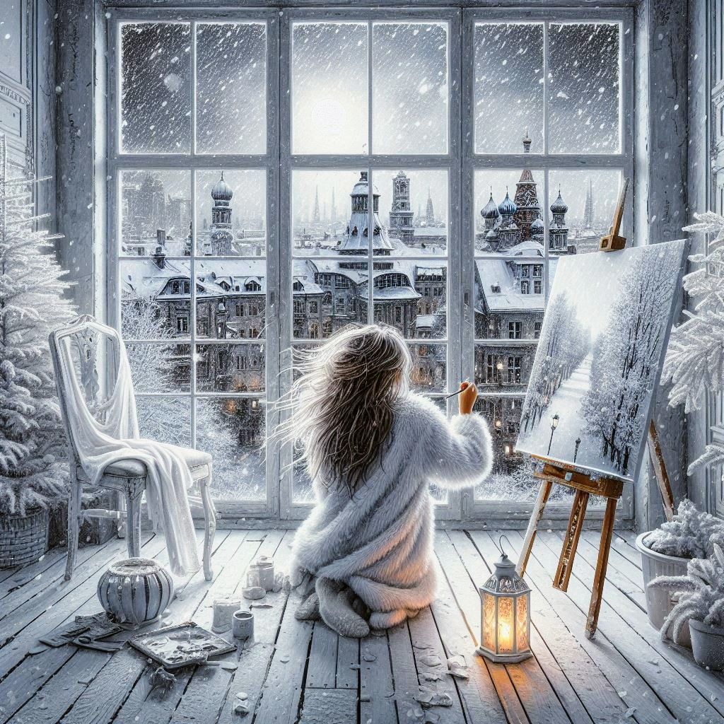 Painting the city in white