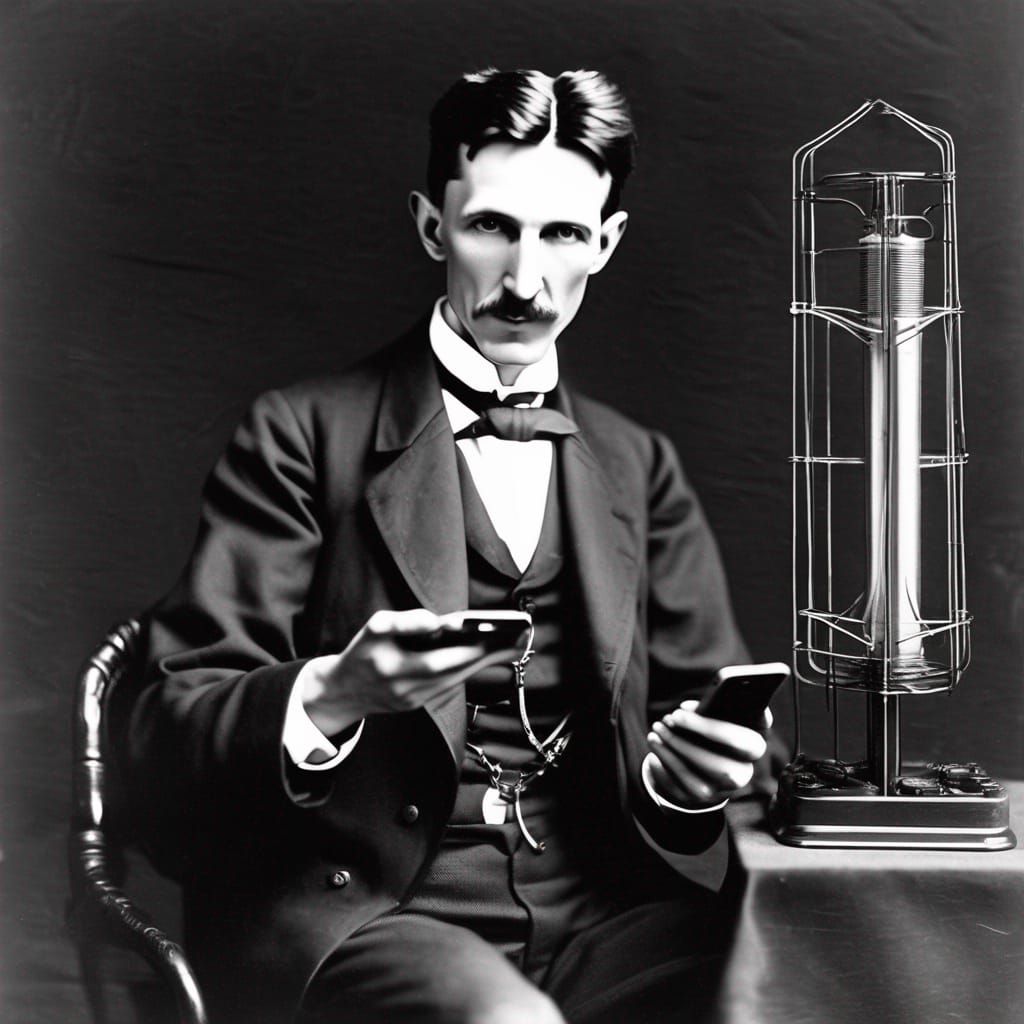 Tesla was first