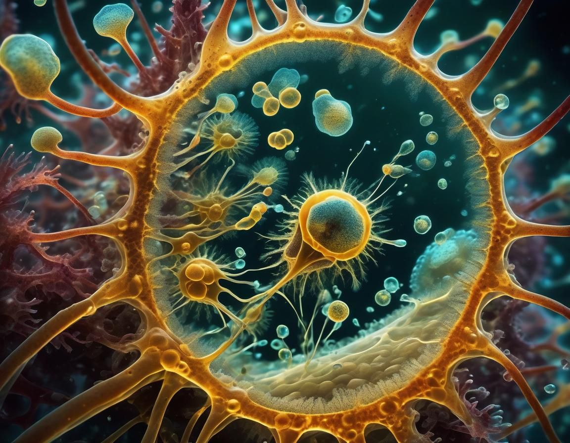 Amoebas  by @YYZ-5050