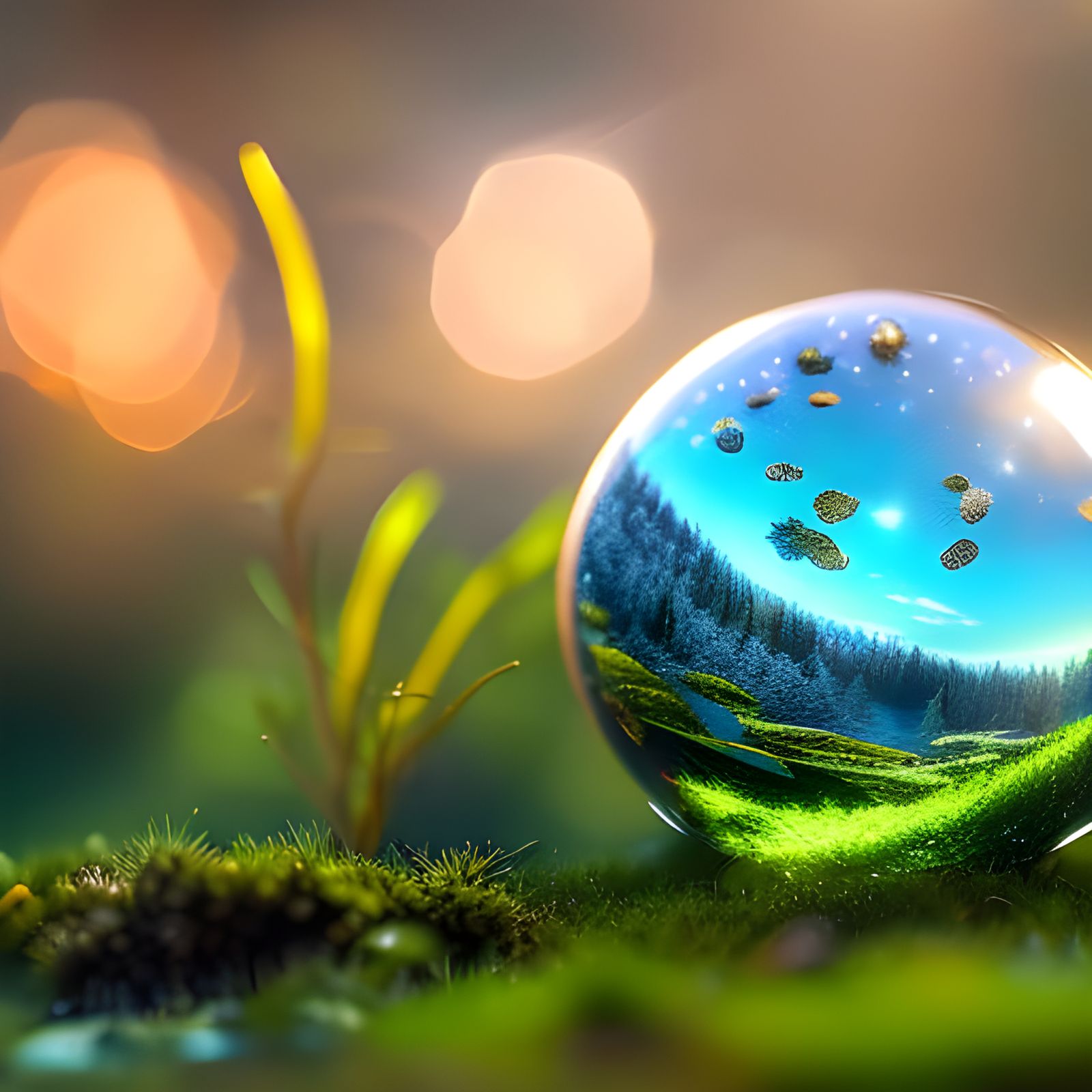 Through the looking glass AI Generated Artwork NightCafe Creator