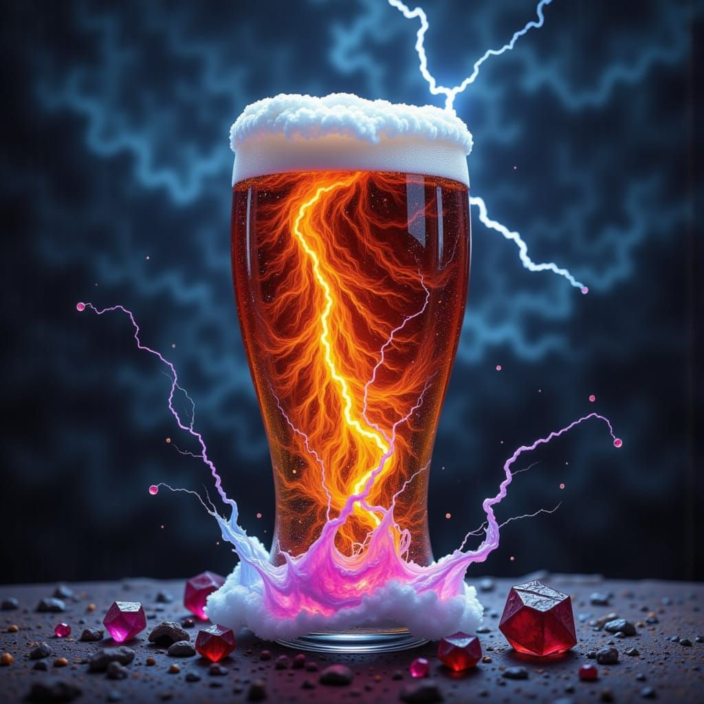 storm in a pint glass lightning <lora:ThingsInGlassCups:1.0> 