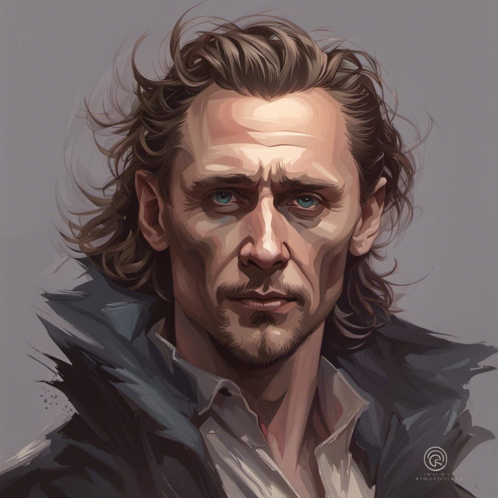 Tom Hiddleston as a werewolf