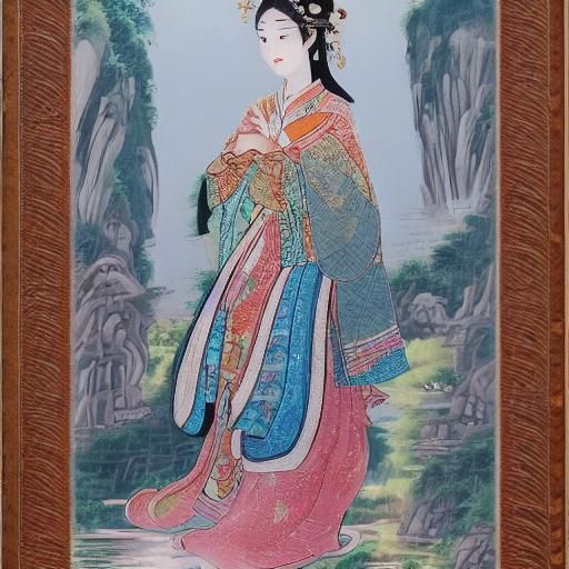 Graceful Reading: Follow the beautiful Chinese princess as s...