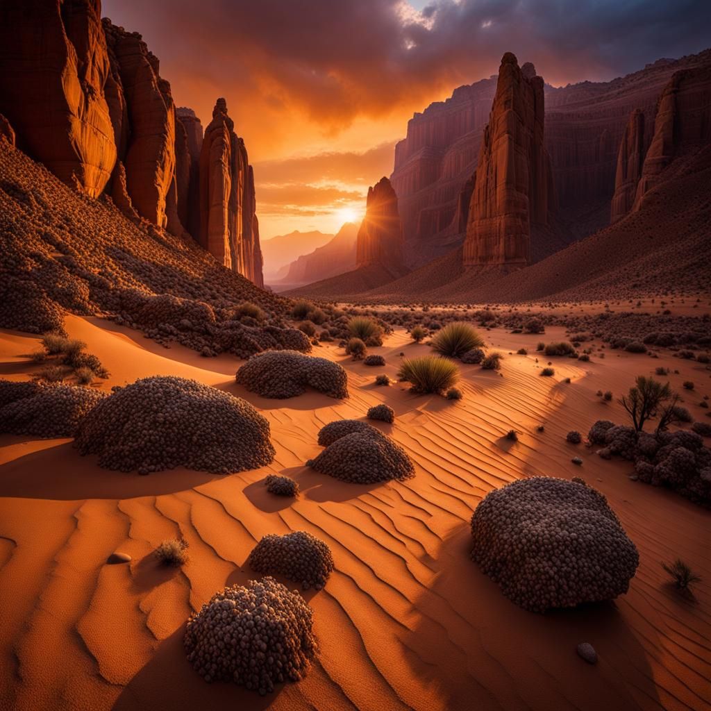 desert canyon  by @Nash