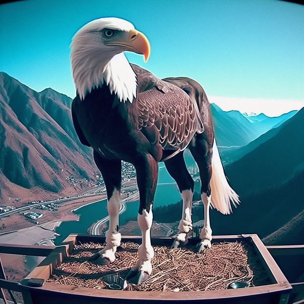 Bald Eagle Horse
