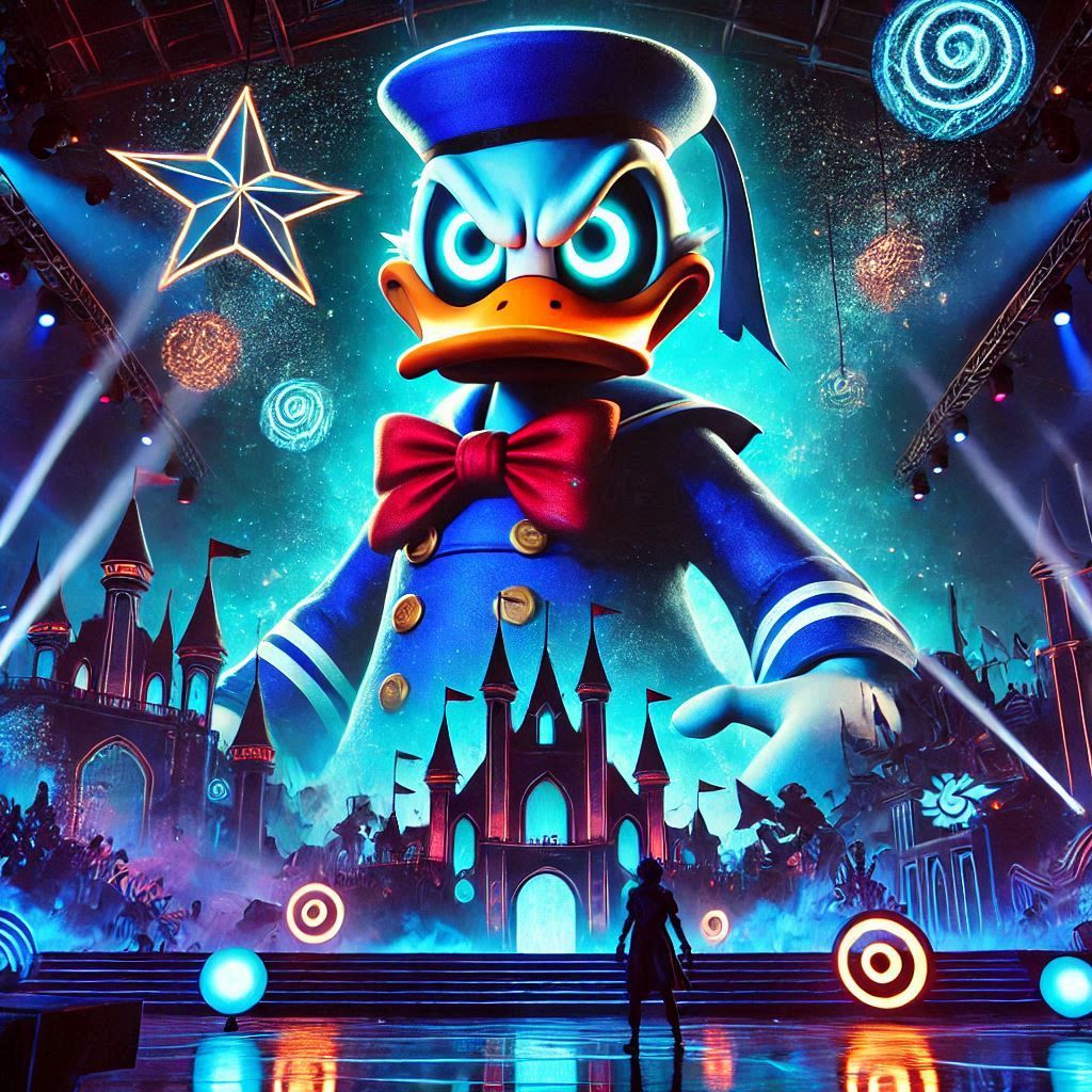 The dark side of Donald Duck