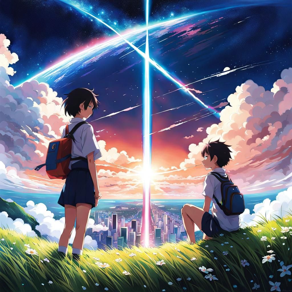 Kimi no na wa - AI Generated Artwork - NightCafe Creator