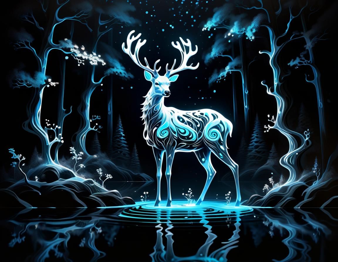 The Stag  by @Kitty Blacksmith