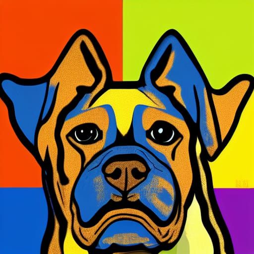 Pop Art Dog