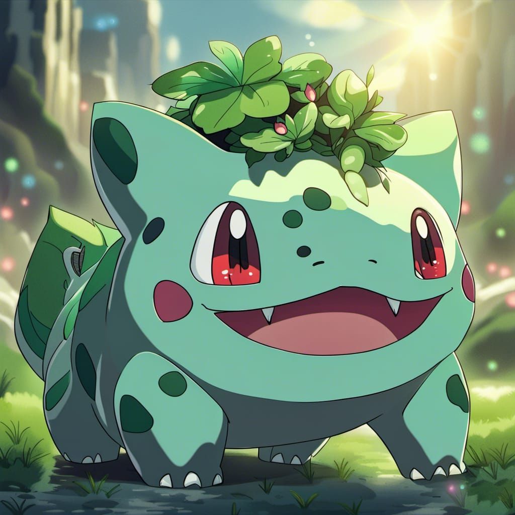 Bulbasaur - AI Generated Artwork - NightCafe Creator