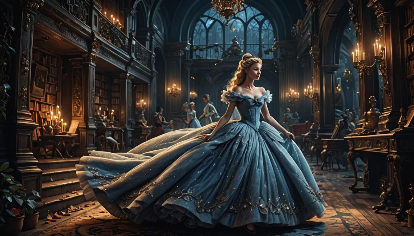 Cinderella - Ai Generated Artwork - Nightcafe Creator