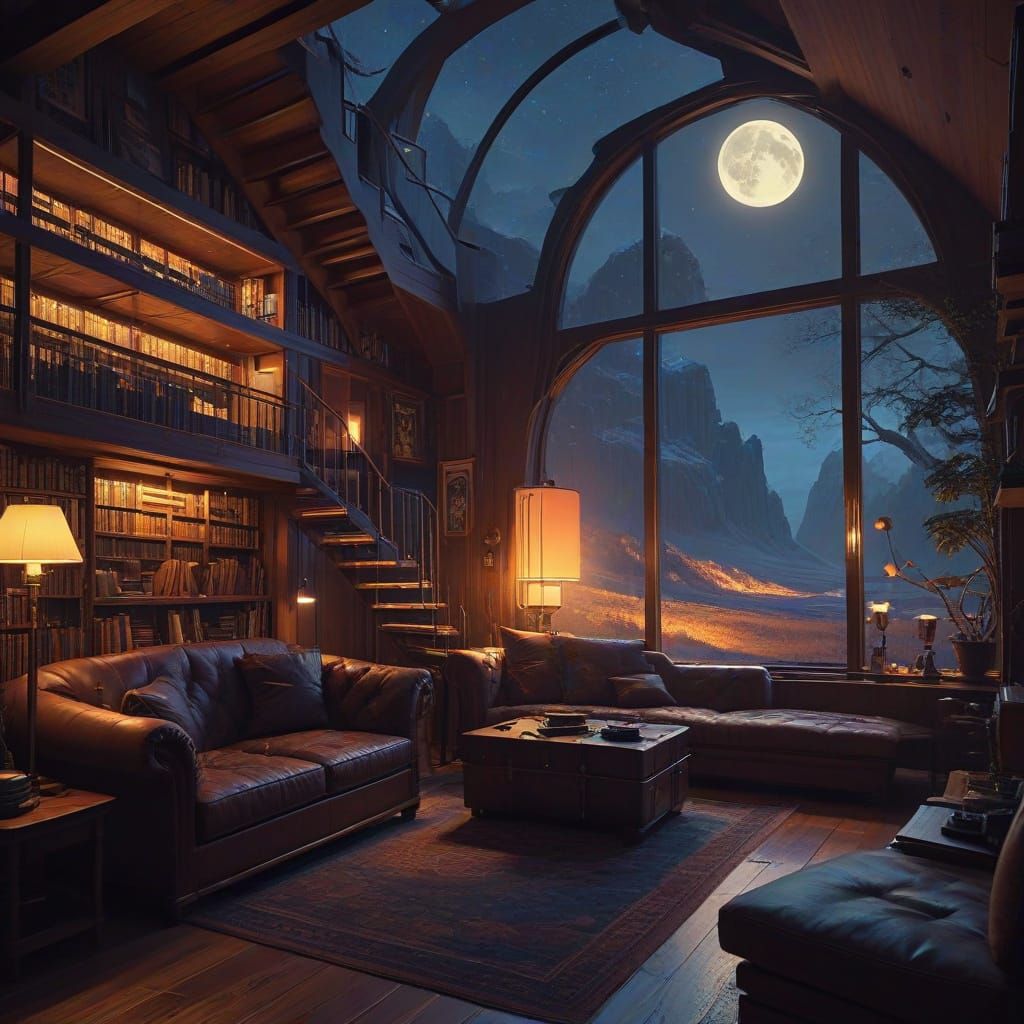 an ancient library full of books  by @Zaneta Neuzilova