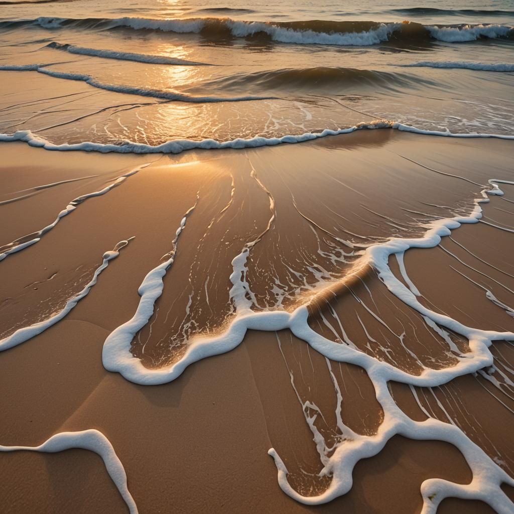 Surreal Sunset Seascapes with Warm Golden Light