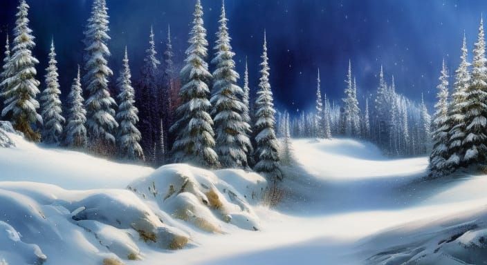 Natures Majestic Winter Beauty #36