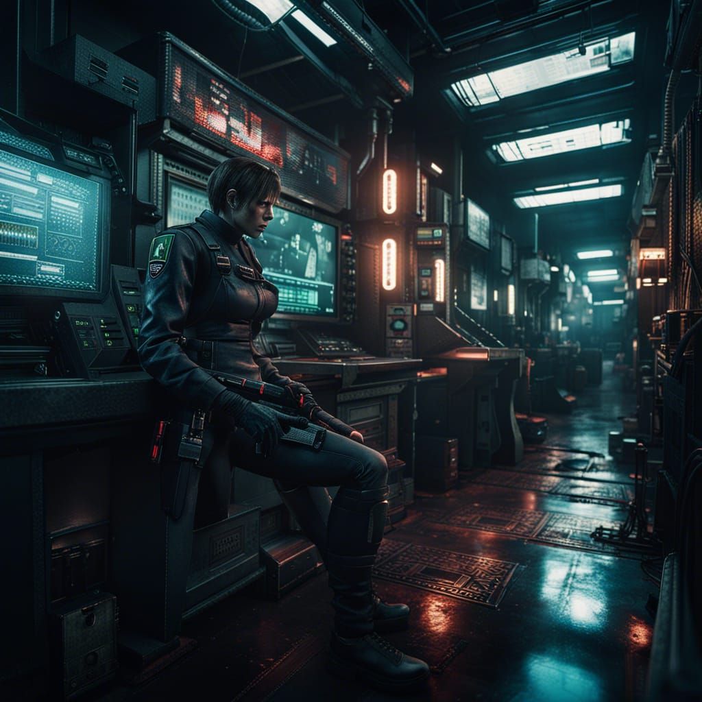 Resident evil  futuristic