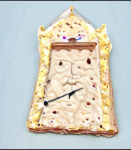 Grandfather clock poptart