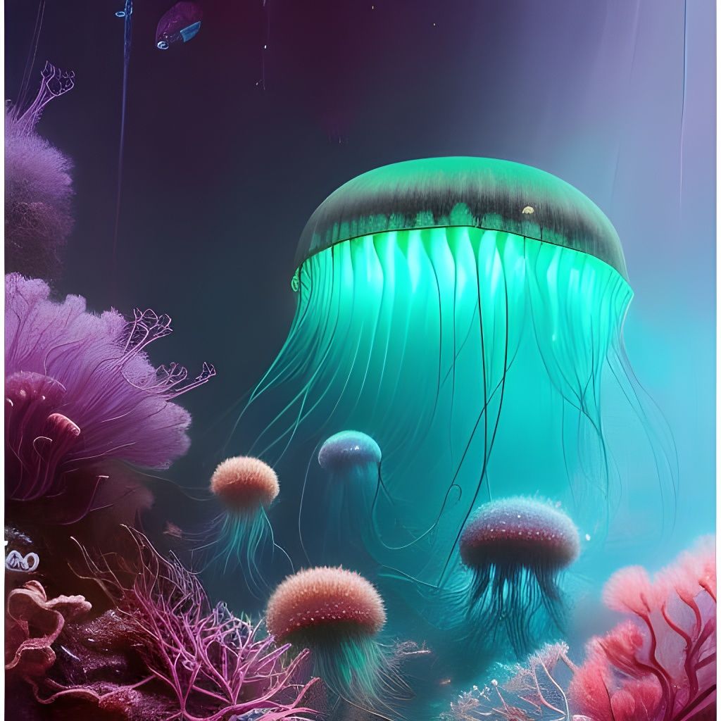 phosphorescent jellyfish 01