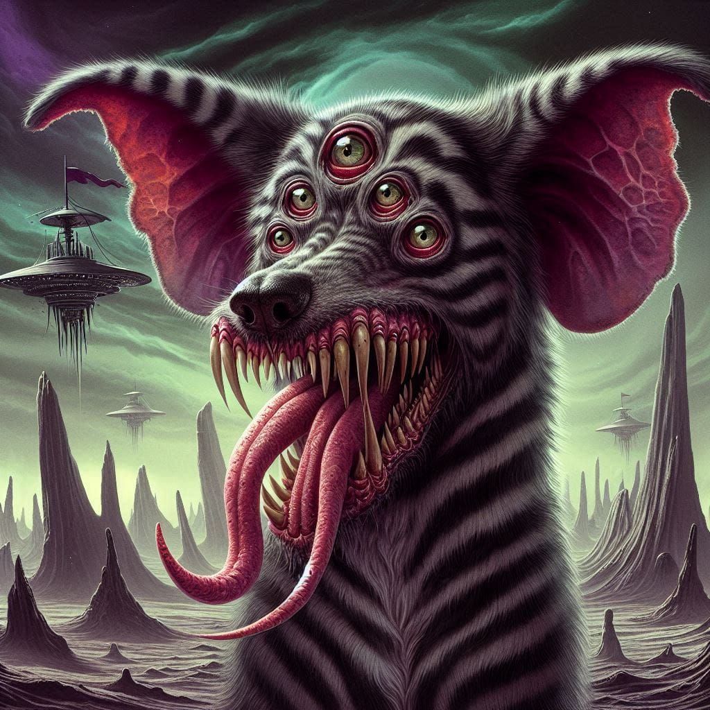 The six-eyed Elephandog