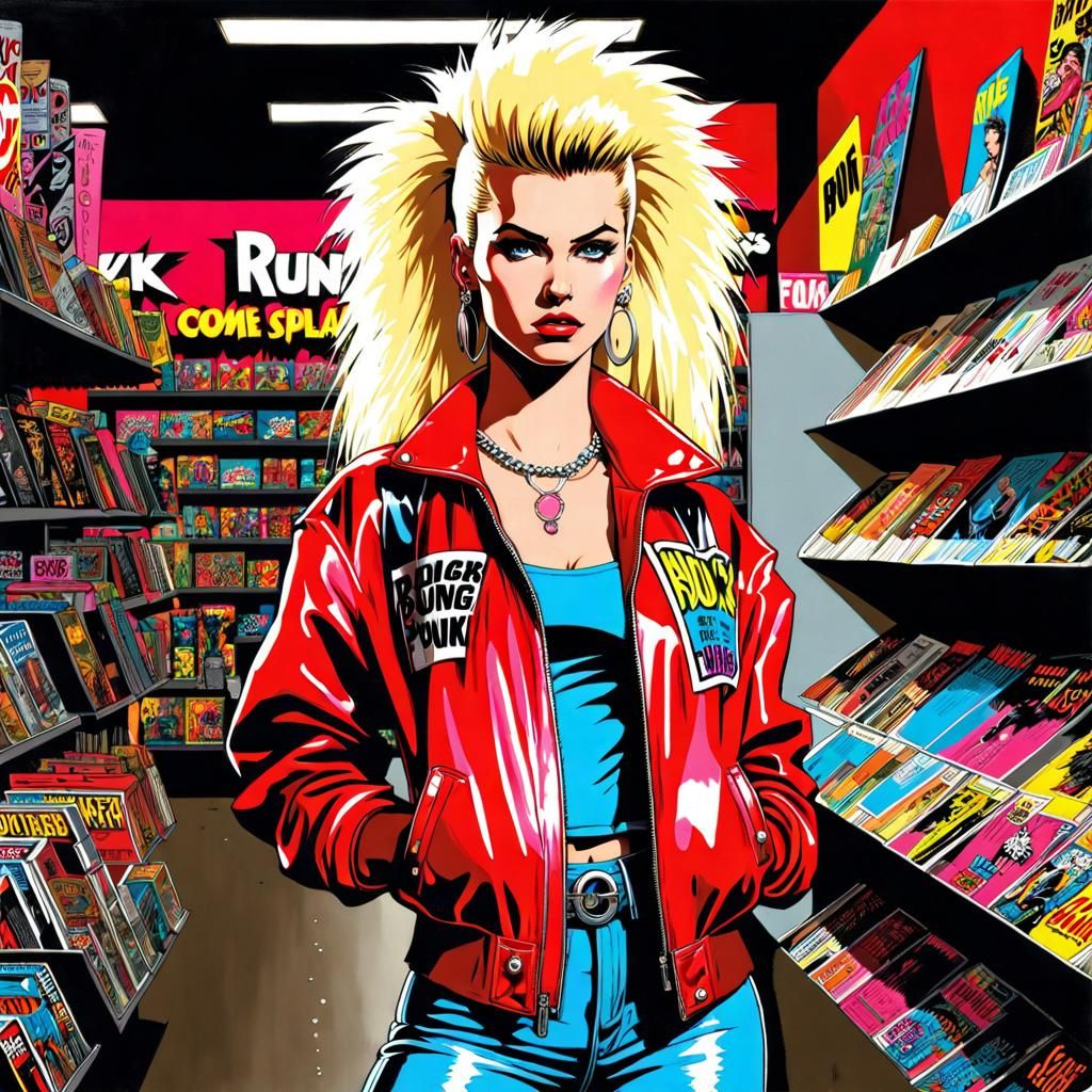 1980s-punk-teen-in-a-comic-book-shop-ai-generated-artwork-nightcafe