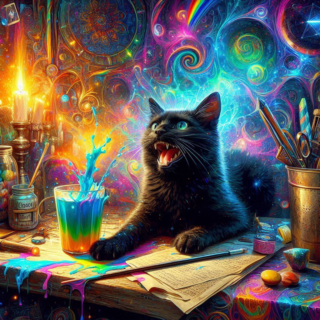 Albus!!! Don't spill the dragons milk