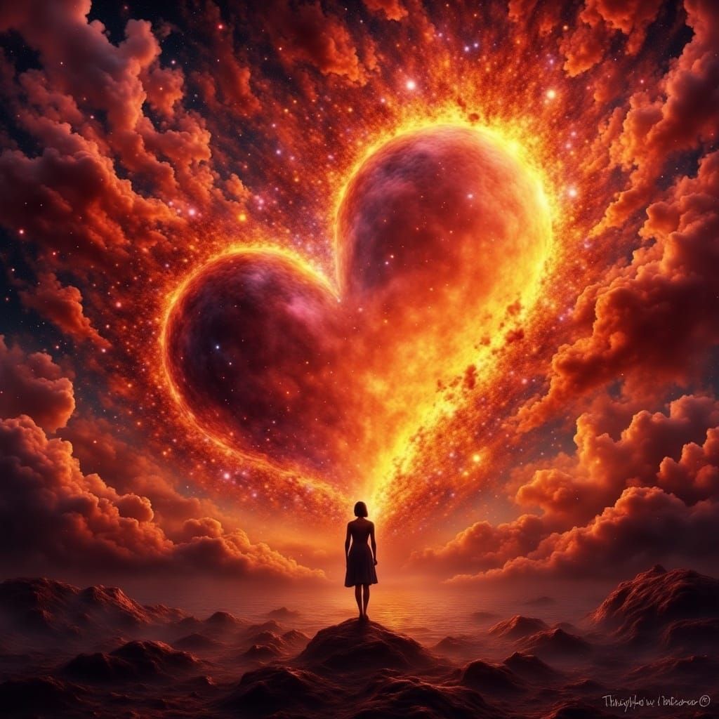 With every sunset, hopes ignite anew
For a love as timeless as morning dew