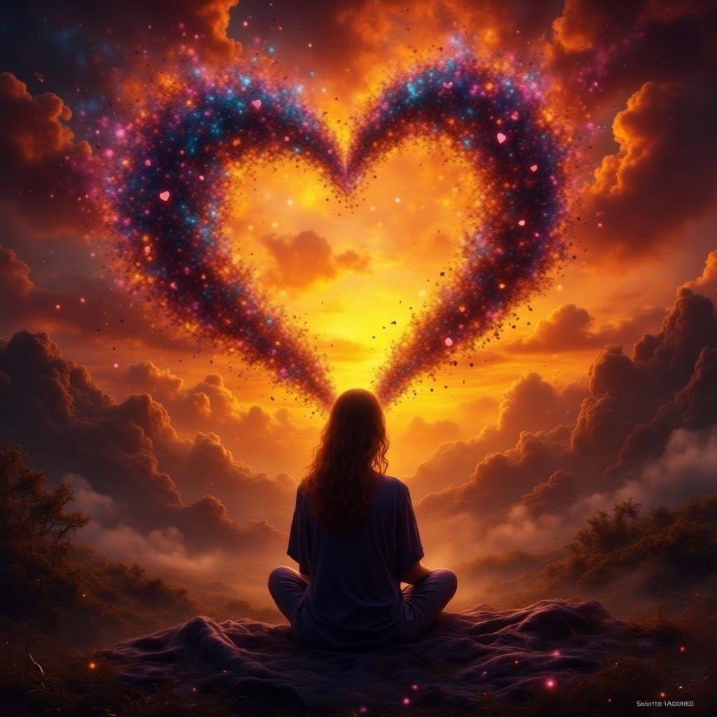 With every sunset, hopes ignite anew
For a love as timeless as morning dew