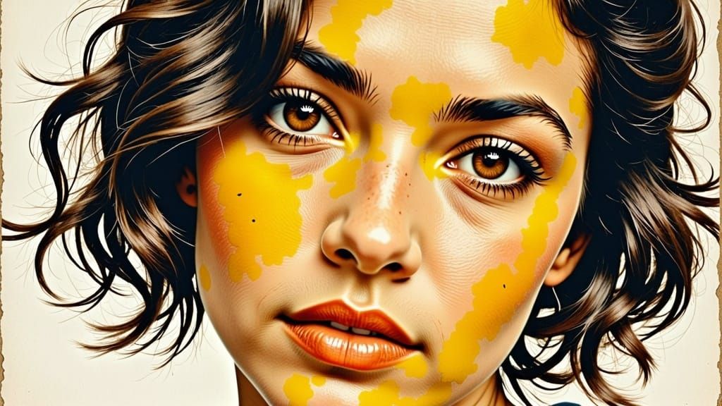 Plump, beautiful woman head and shoulders portrait, 8k resolution concept art portrait by Greg Rutkowski, Artgerm, WLOP, Alphonse Mucha dyna...