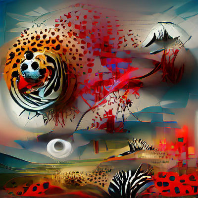 Abstract Geometric Shapes in Digital Art