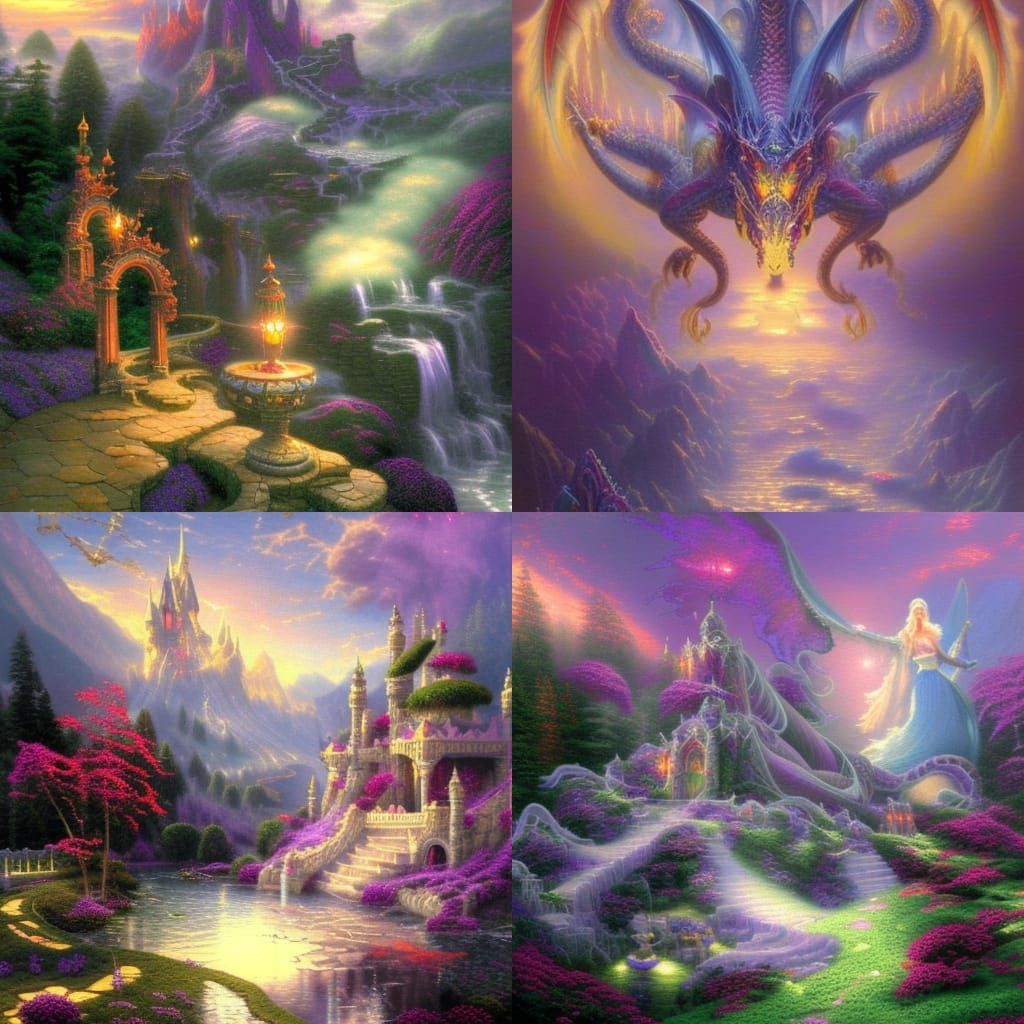 dragon empress with magical