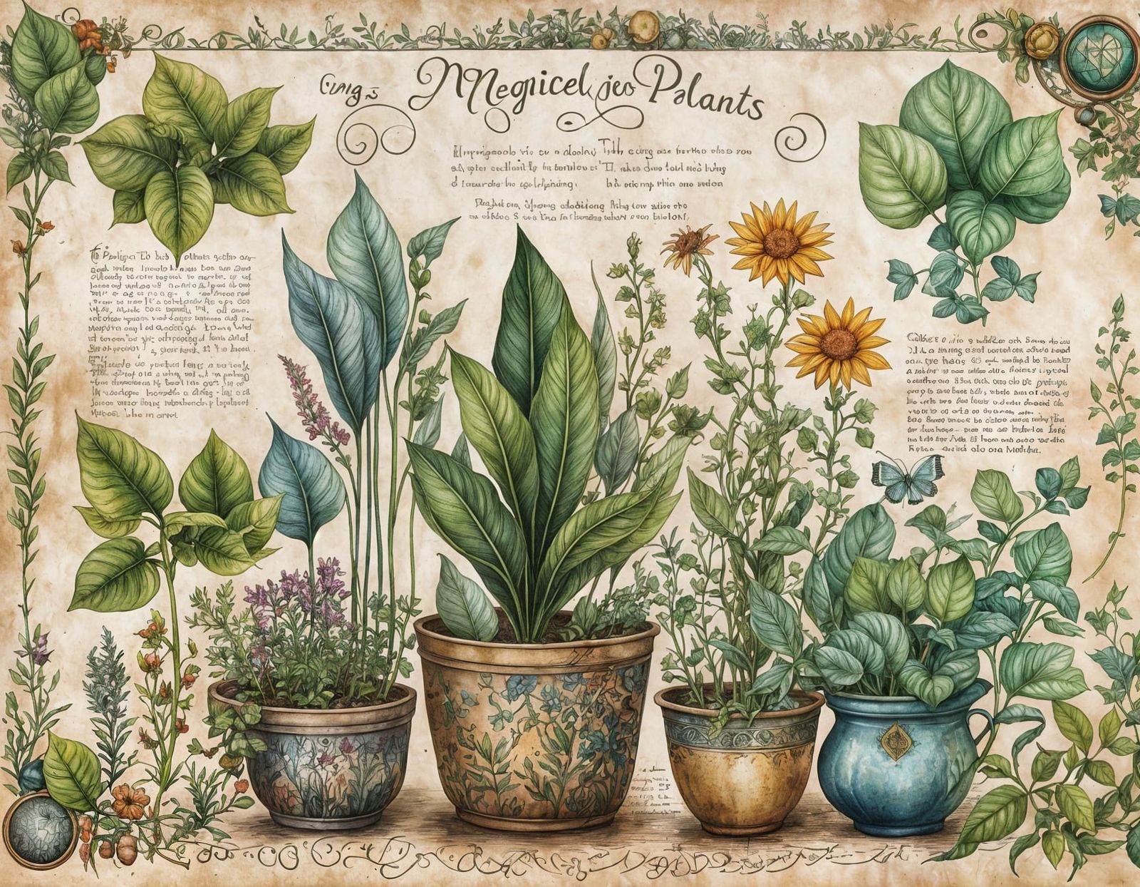 Gardener's notes on the care of magical plants (Clarity Upsc...
